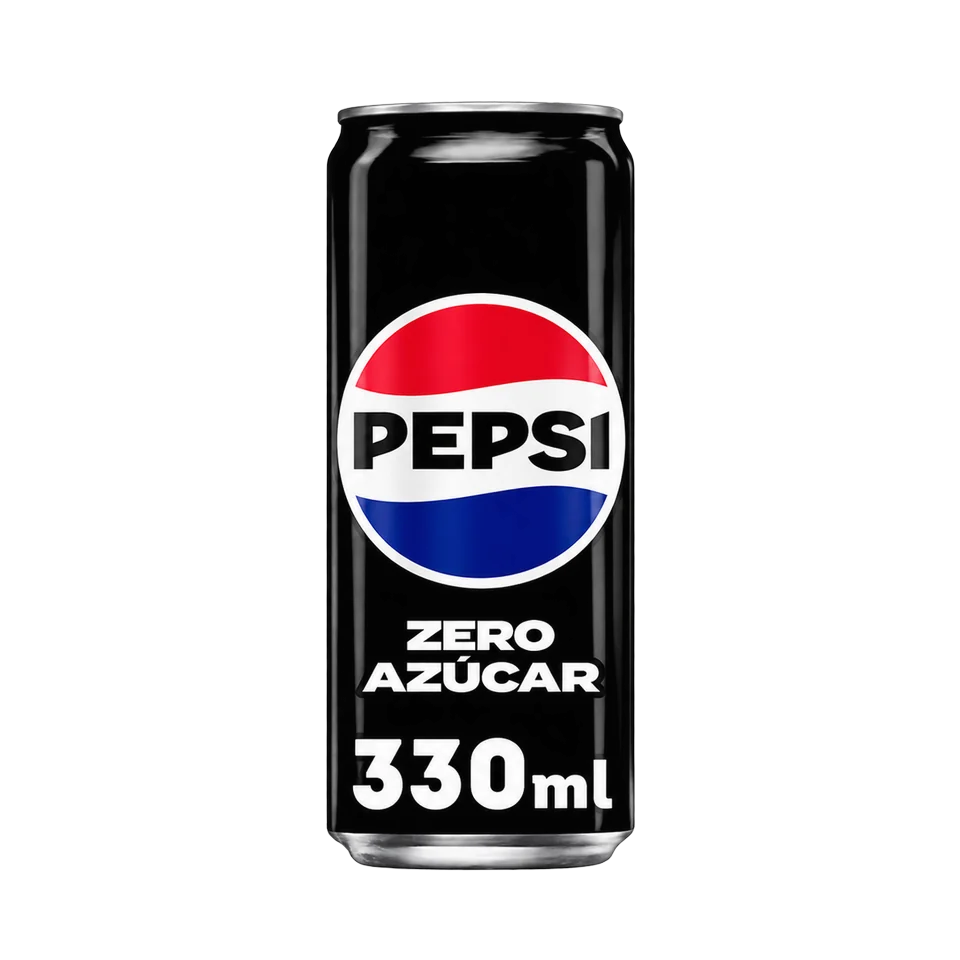 Pepsi Zero Refresco de Cola sin Azúcar Lata 330ml