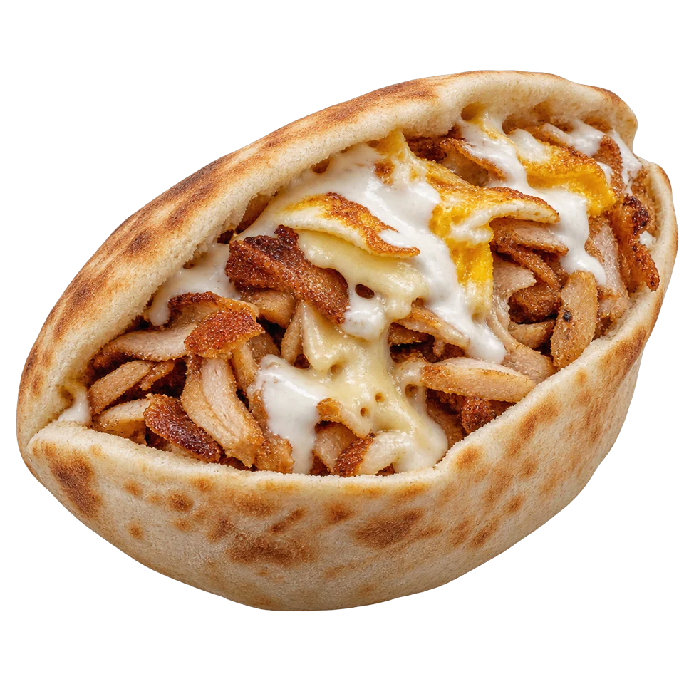 Media Luna Pan de Pita Beluga